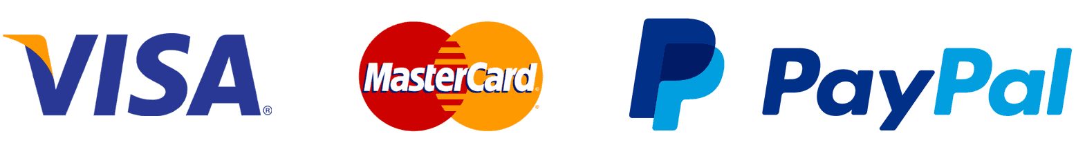 pago con visa, mastercard y paypal